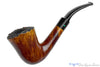 Blue Room Briars is proud to present this Clairmont Handmade Bent Dublin Freehand with Plateau Estate Pipe