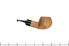 Bones (Chris Morgan) Natural Bent Sandblast Apple Estate Pipe