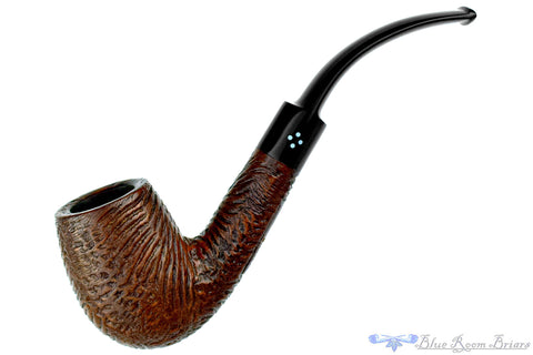 International Selection (Charatan) Sandblast Prince Sitter Estate Pipe