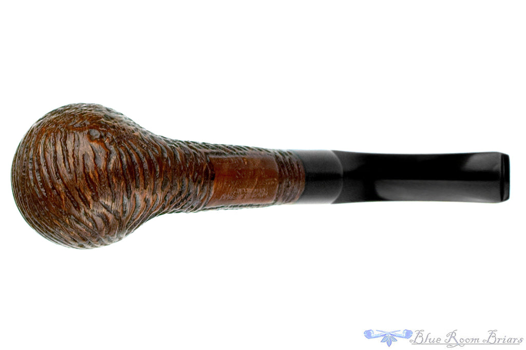 Blue Room Briars is proud to present this Sasieni Rustic Four Dot Bent Billiard Estate Pipe