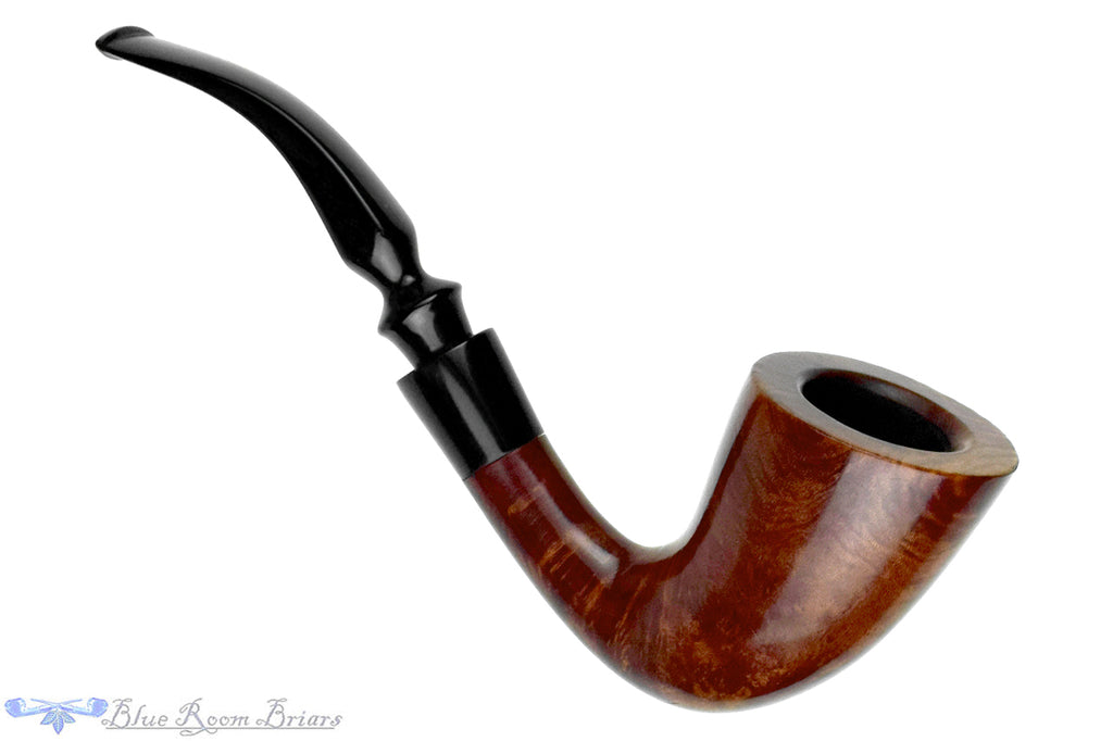 Blue Room Briars is proud to present this 221B Baker Street Bent Calabash with Estate Pipe