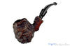 Blue Room Briars is proud to present this Caminetto Business 147 Bent Rusticated Egg Estate Pipe