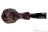 Blue Room Briars is proud to present this Caminetto Business 147 Bent Rusticated Egg Estate Pipe