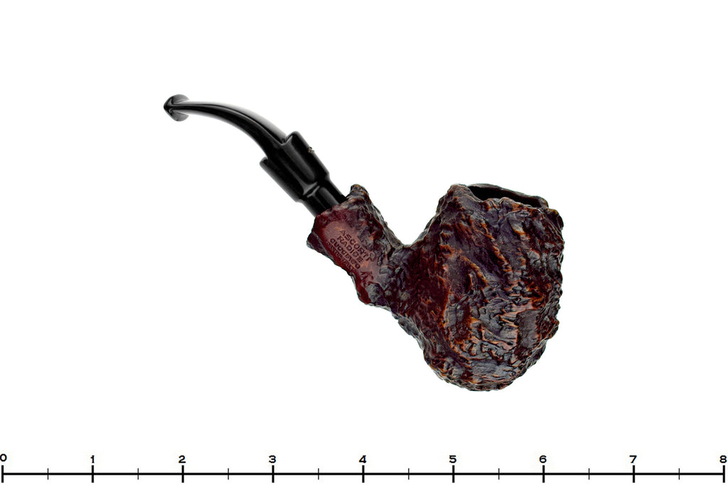 Blue Room Briars is proud to present this Caminetto Business 147 Bent Rusticated Egg Estate Pipe
