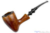 Blue Room Briars is proud to present this Preben Holm Hand Cut Bent Freehand with Plateau Estate Pipe