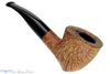 Blue Room Briar is proud to present this Bones (Chris Morgan) Bent Natural Sandblast Elephant's Foot Estate Pipe