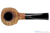 Blue Room Briar is proud to present this Bones (Chris Morgan) Bent Natural Sandblast Elephant's Foot Estate Pipe