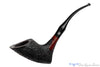 Blue Room Briars is proud to present this Kriswill Chief 1243 Bent Carved Pickaxe Estate Pipe