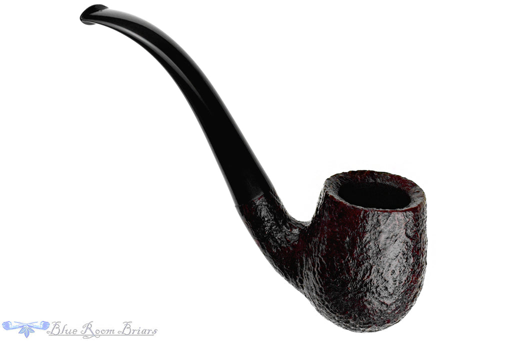 Larsen Super 84 Bent Sandblast Peewit Egg Estate Pipe