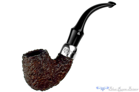 Castello Sea Rock Briar Prince with Acrylic Ferrule and Military Mount Estate Pipe