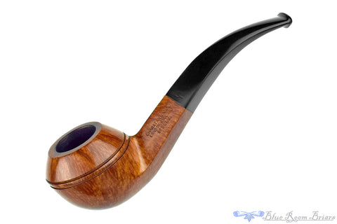 J.M. Boswell (1999 Make) Magnum Bent Apple with Plateau UNSMOKED Estate Pipe