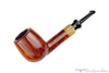 Blue Room Briars is proud to present this Erik Nielsen Pipe Grade B Contrast Lovat with Buffalo Horn
