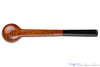 Blue Room Briar is proud to present this Sunrise Amber Grain Liverpool Sitter Estate Pipe with Replacement Stem