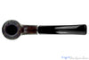 Blue Room Briars is proud to present this H Pipes by Aidan Hesslewood Bent Sandblast Billiard with Silver