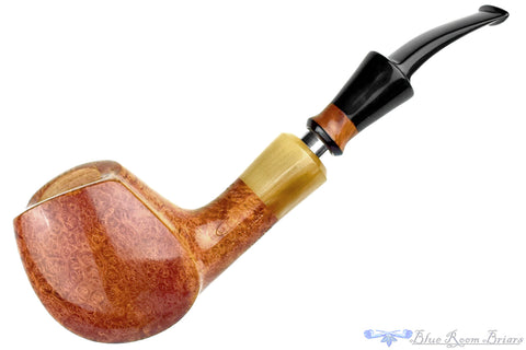 J.M. Boswell (1999 Make) Magnum Bent Apple with Plateau UNSMOKED Estate Pipe