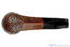 Blue Room Briars is proud to present this Williams Nautical Bent Partial Rusticated Bulldog Estate Pipe