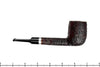 Savinelli Bianca 703 KS Rusticated Lovat (6mm Filter) with Nickel and Acrylic Estate Pipe