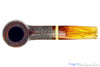 Brebbia Ninja 8311 Bent Sandblast Billiard (9mm Filter) with Boxwood Estate Pipe