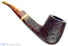 Brebbia Ninja 8311 Bent Sandblast Billiard (9mm Filter) with Boxwood Estate Pipe