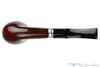 Savinelli Trevi 607 KS Bent Billiard (6mm Filter) with Nickel Estate Pipe