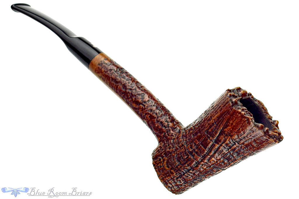 Blue Room Briars is proud to present this Ser Jacopo S2 Contrast Blast Cherrywood with Plateau Estate Pipe