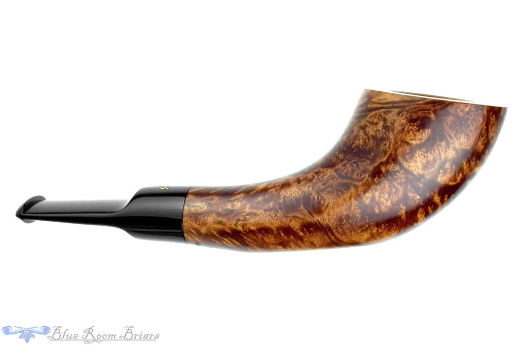 Blue Room Briars is proud to present this Big Ben Bora 575 Horn (9mm Filter) Sitter Estate Pipe