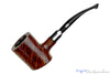 Blue Room Briars is proud to present this Chacom Army 154 Bent Poker with Silver and Military Mount Estate Pipe