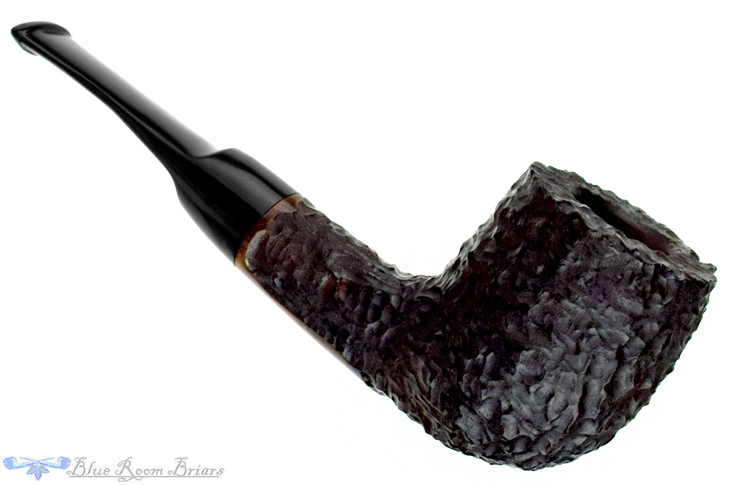 RC Sands Rusticated Billiard Estate Pipe