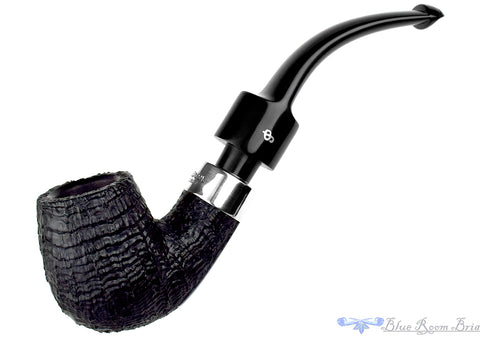 GBD Prehistoric 1960 Bent Oval Shank Apple with Nickel Repair Band and Perspex