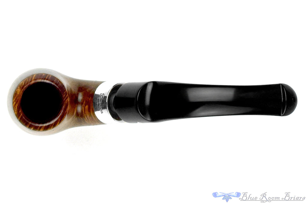 Blue Room Briars is proud to present this Peterson Deluxe 11s Bent Billiard with Silver and P-Lip Estate Pipe