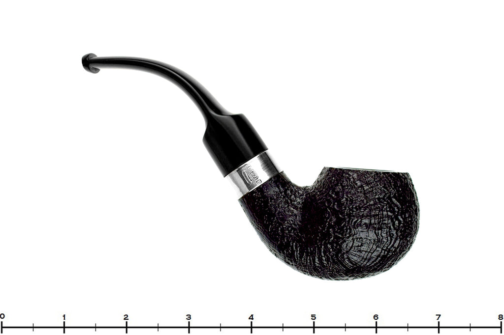 Blue Room Briars is proud to present this Peterson Kelly XL02 Bent Black Blast Tomato with Silver Estate Pipe