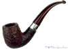 Blue Room Briars is proud to present this Ashton Brindle LX (2016 Make) Bent Sandblast Billiard with Silver and Brindle Estate Pipe