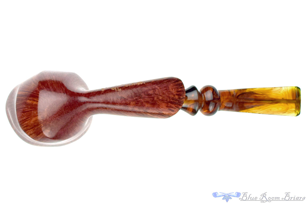Blue Room Briars is proud to present this J.M. Boswell (1996 Make) Bent Freehand UNSMOKED Estate Pipe