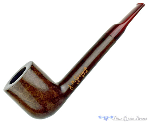 J.M. Boswell (1999 Make) Magnum Bent Apple with Plateau UNSMOKED Estate Pipe