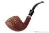 Blue Room Briars is proud to present this Il Ceppo 7 Bent Contrast Blast Dublin with Silver Estate Pipe