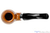 Blue Room Briars is proud to present this Peterson De Luxe XL 02 (1999 Make) Bent Apple with Silver and P-Lip UNSMOKED Estate Pipe