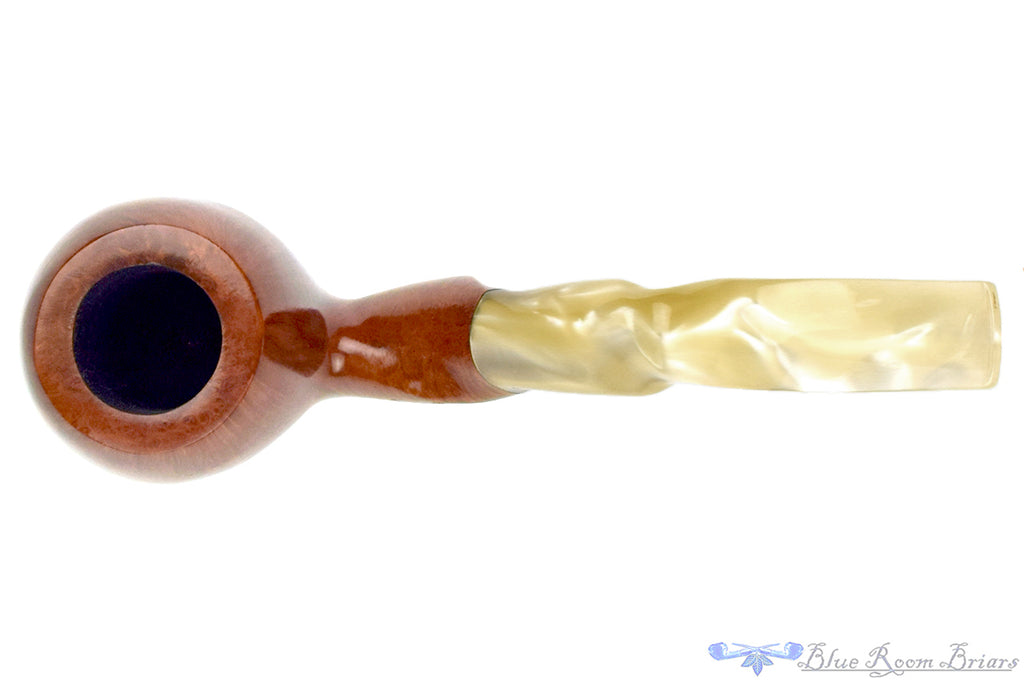 Blue Room Briars is proud to present this J.M. Boswell (1999 Make) Magnum Bent Apple with Plateau UNSMOKED Estate Pipe