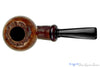 Blue Room Briars is proud to present this Jan Pietenpauw Pipe Bent Partial Blast Raised Tomato with Cocobolo and Plateau