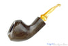 Blue Room Briars is proud to present this Ron Smith Pipe Morta Paneled Horn Sitter