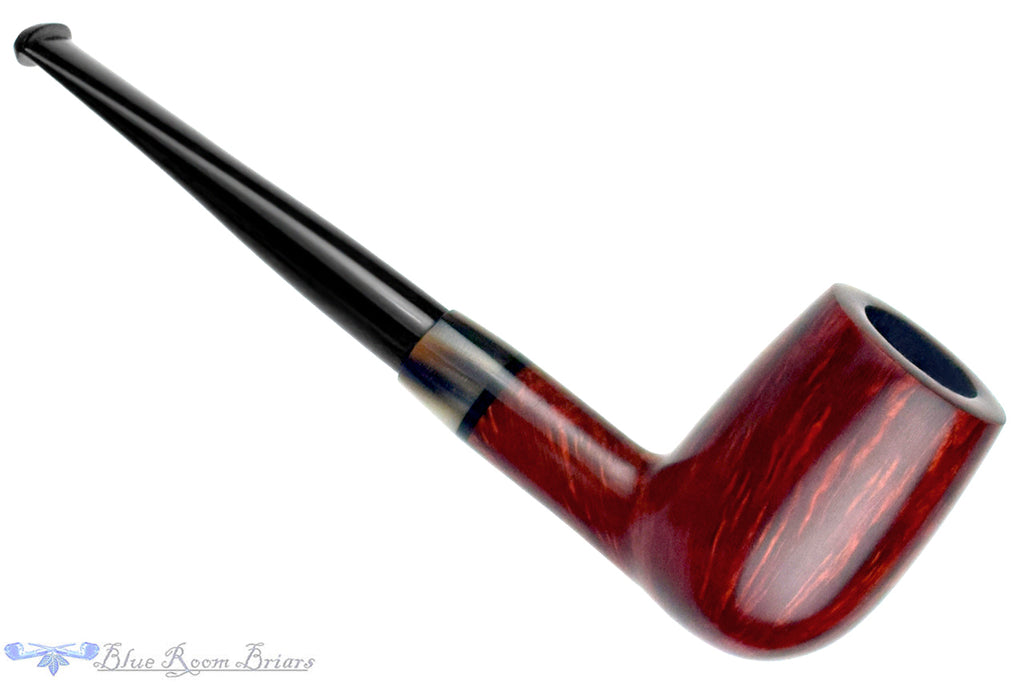 Blue Room Briar is proud to present this Bruno Nuttens Pipe A Billiard with Horn