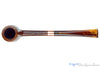 Bruno Nuttens Pipe B1 Sandblast Bing Billiard with Copper