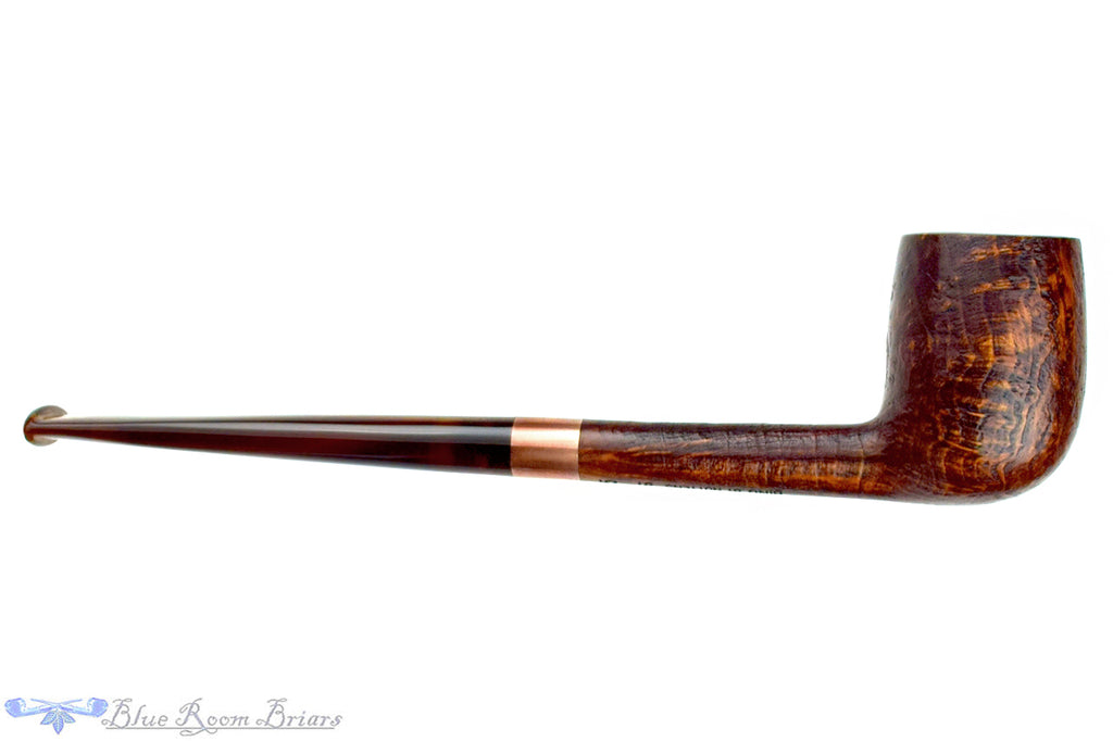 Bruno Nuttens Pipe B1 Sandblast Bing Billiard with Copper