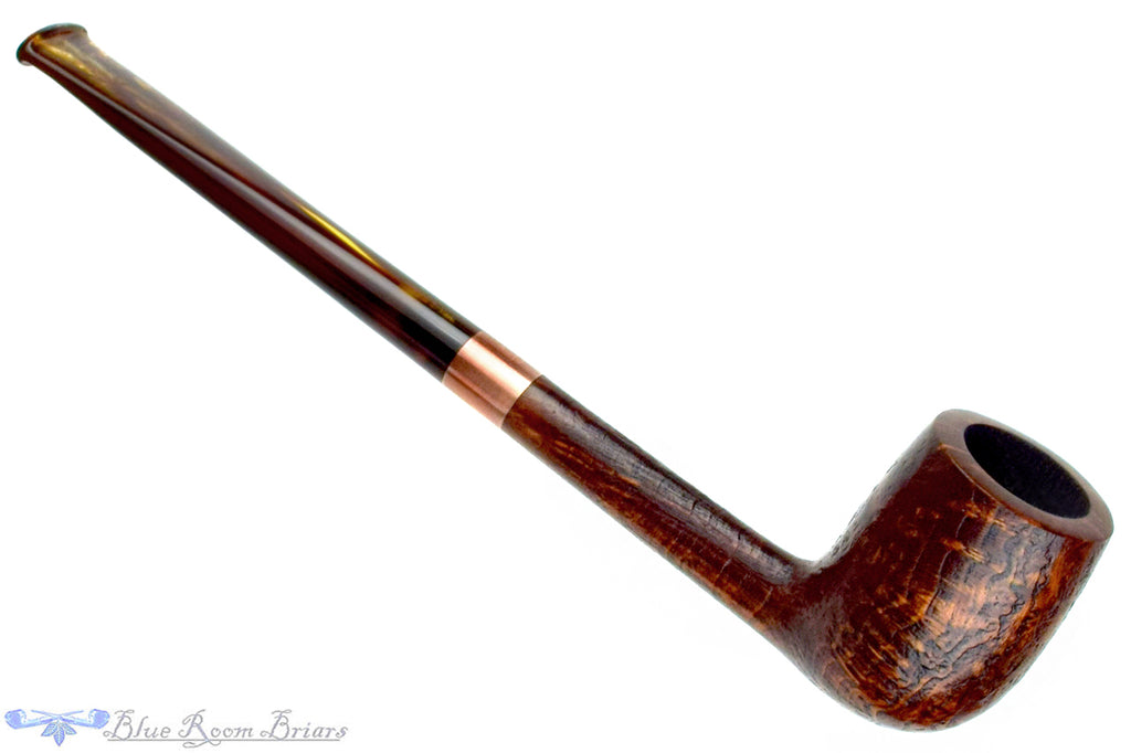 Bruno Nuttens Pipe B1 Sandblast Bing Billiard with Copper