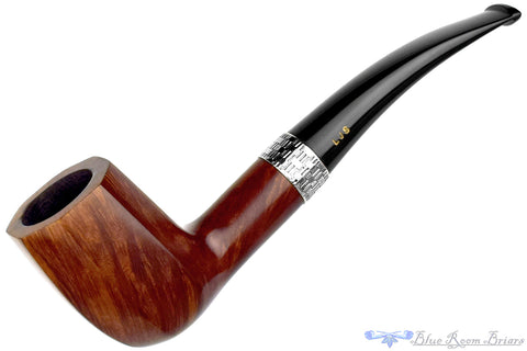 Vauen Lessing 507 Bent Contrast Blast Bulldog with Nickel UNSMOKED Estate Pipe