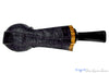 Blue Room Briars is proud to present this C Kent Joyce Bent Black Blast Blowfish with Zebrawood Estate Pipe