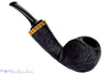 Blue Room Briars is proud to present this C Kent Joyce Bent Black Blast Blowfish with Zebrawood Estate Pipe