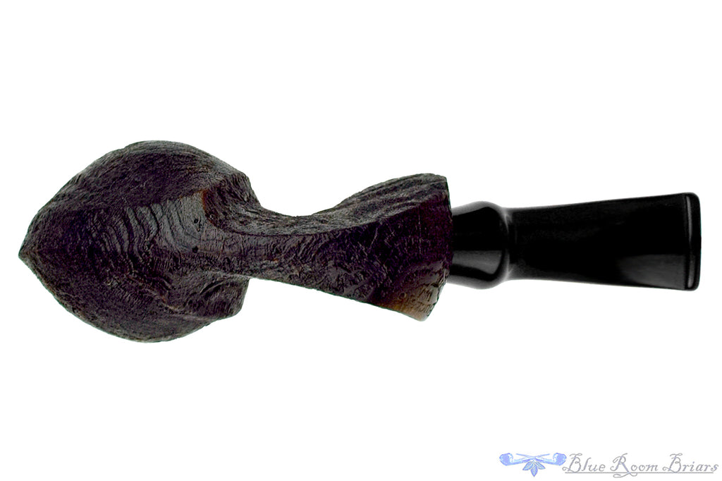 Buckeye Bent Sandblast Blowfish Estate Pipe