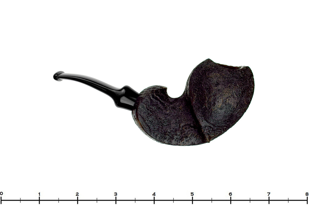 Buckeye Bent Sandblast Blowfish Estate Pipe