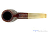 Blue Room Briars is proud to present this Ropp Stout Sandblast Tall Canted Billiard with Horn Estate Pipe