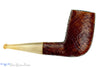 Blue Room Briars is proud to present this Ropp Stout Sandblast Tall Canted Billiard with Horn Estate Pipe